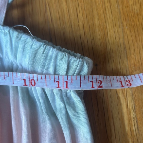 Vintage Havana Young Girls Tie Dye Top Pink Green Size XL 16 Crop - Picture 5 of 6